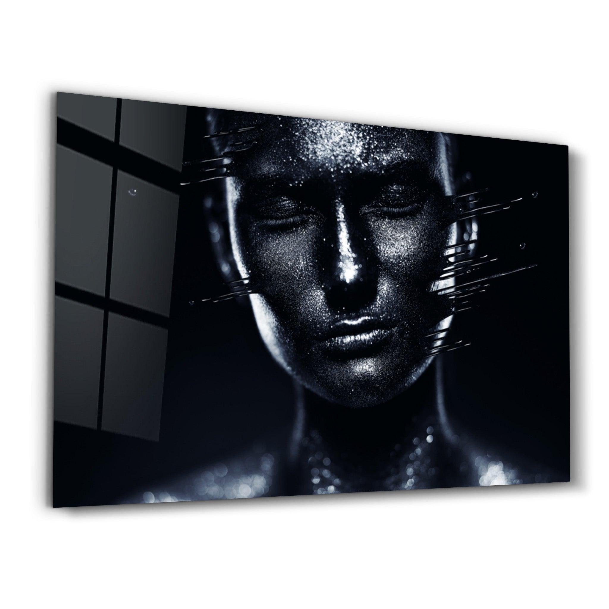 Black Magnet | Glass Wall Art - ArtDesigna Glass Printing Wall Art