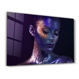 Metal Make Up | Glass Wall Art