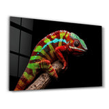 Chameleon | Glass Wall Art