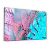 Tropical Leaf | Glass Wall Art