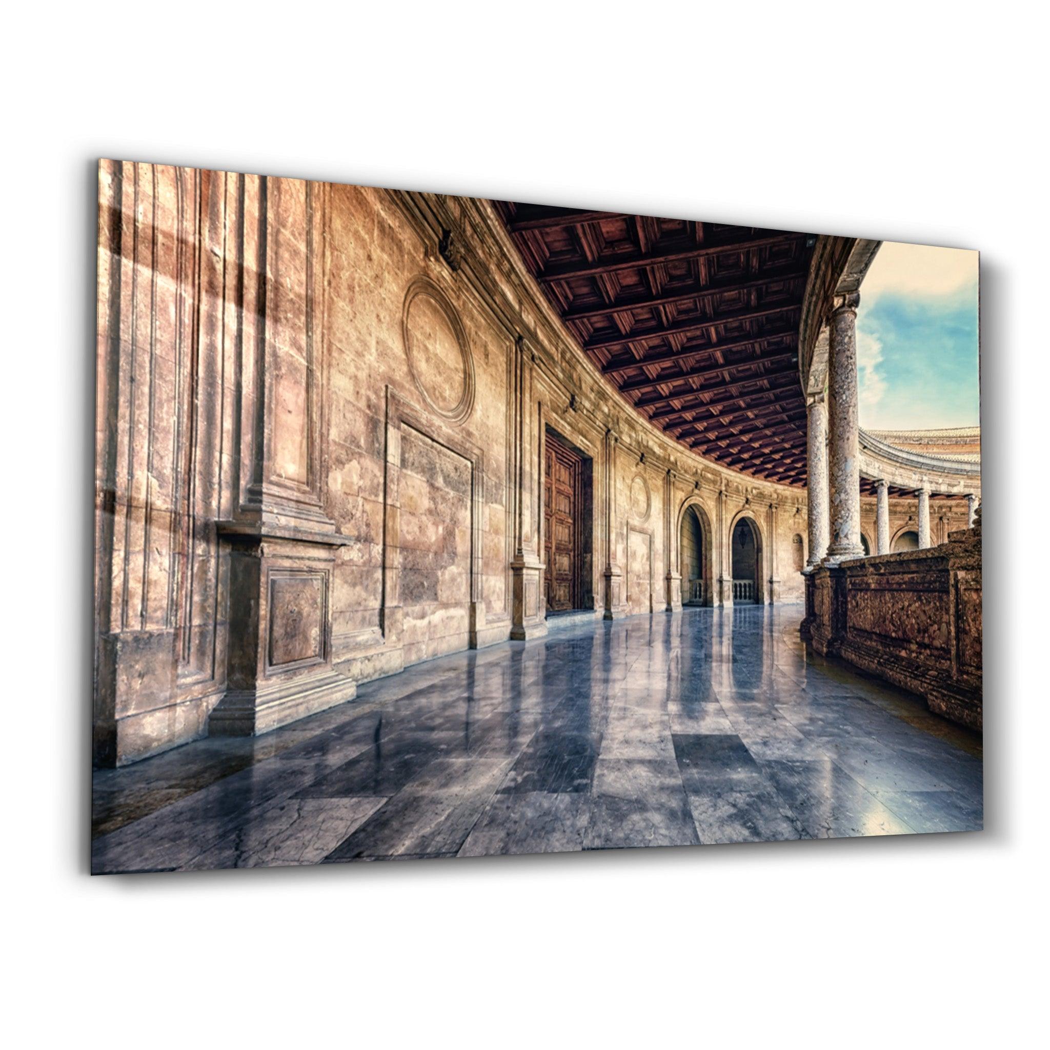 Baroque Building | Glass Wall Art - ArtDesigna Glass Printing Wall Art