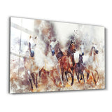 Freedom of the Wind Riders | Glass Wall Art