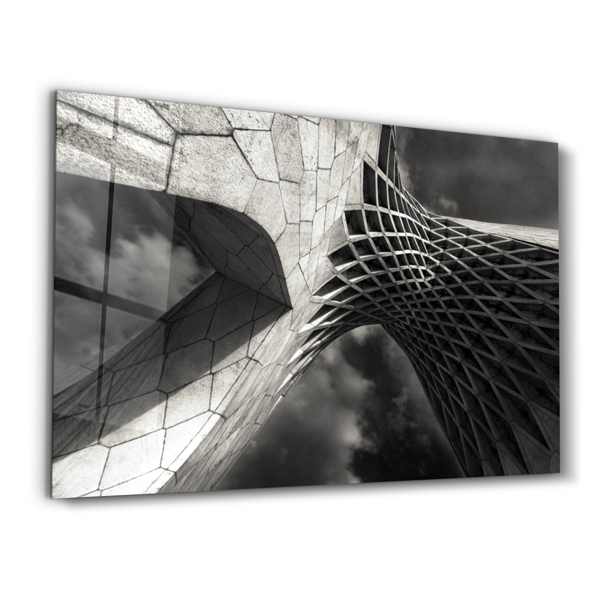 ・"Auger Bridge"・Glass Wall Art - ArtDesigna Glass Printing Wall Art