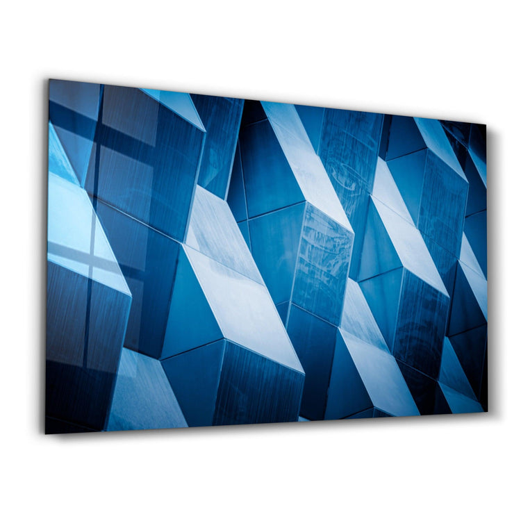 ・"Geometric Shapes"・Glass Wall Art - ArtDesigna Glass Printing Wall Art
