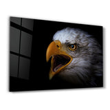 Eagle Scream | Glass Wall Art