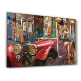 Auto – Glasbild