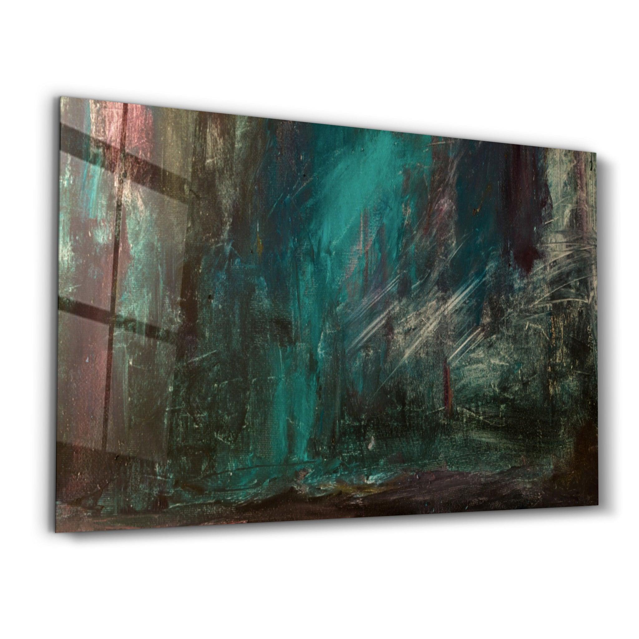 The Rain Forest Abstractr | Glass Wall Art - ArtDesigna Glass Printing Wall Art