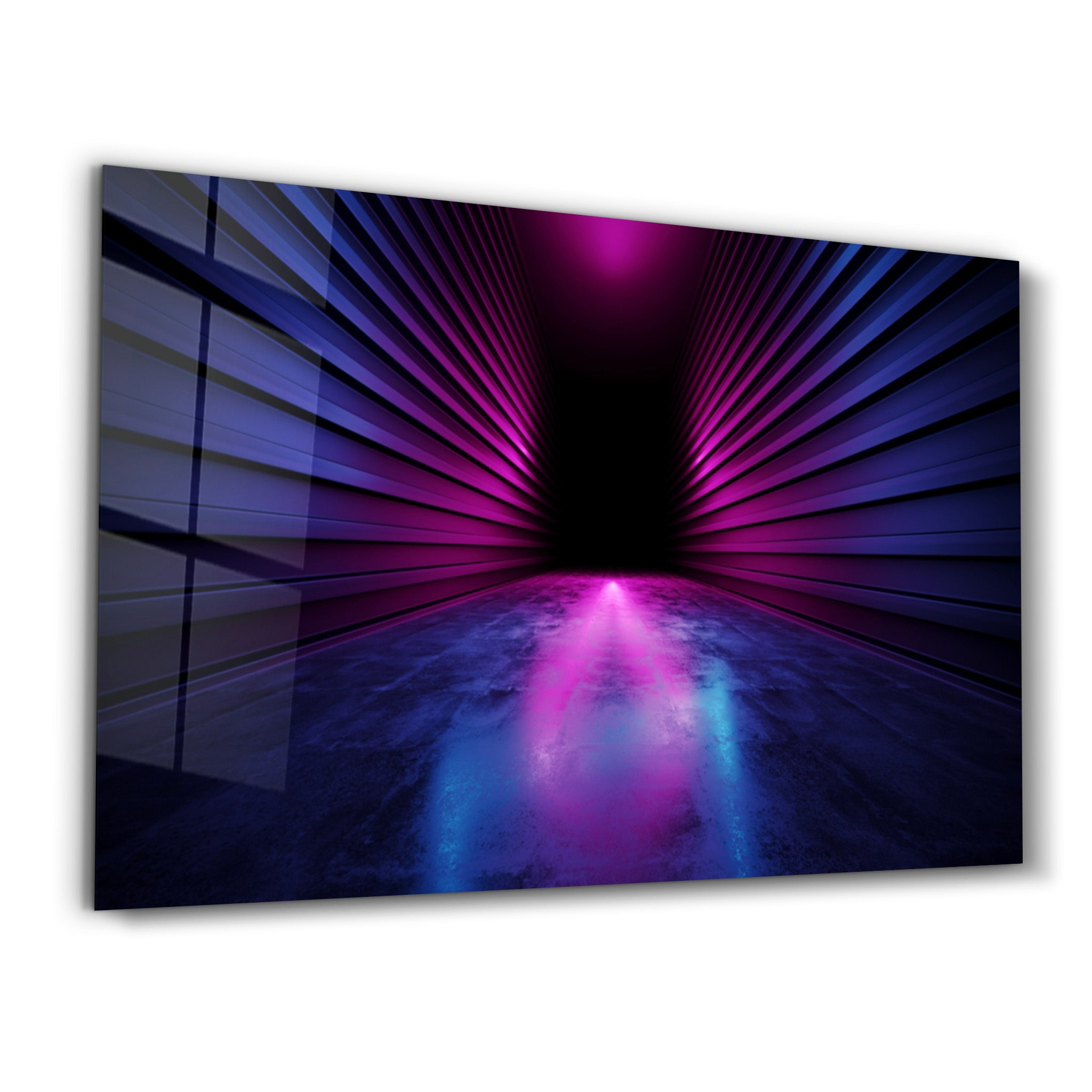 ・"Neon Xwhere"・Glass Wall Art - ArtDesigna Glass Printing Wall Art