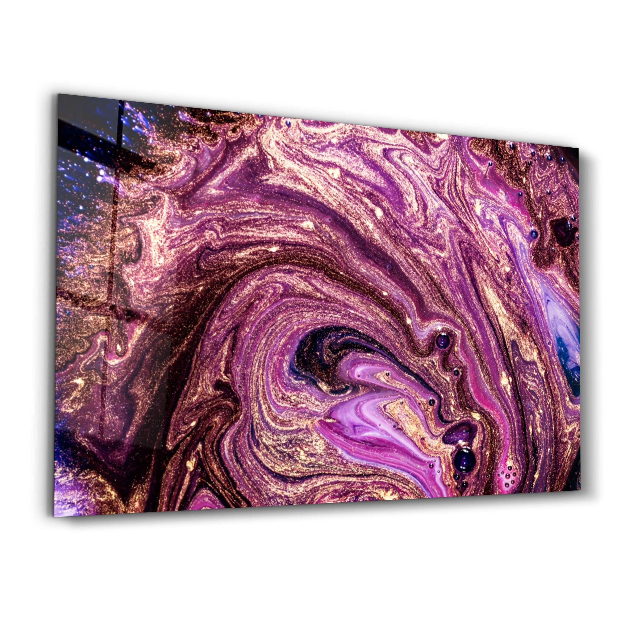 Shimmer Pink | Glass Wall Art - ArtDesigna Glass Printing Wall Art
