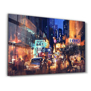 The Street | Glass Wall Art - ArtDesigna Glass Printing Wall Art