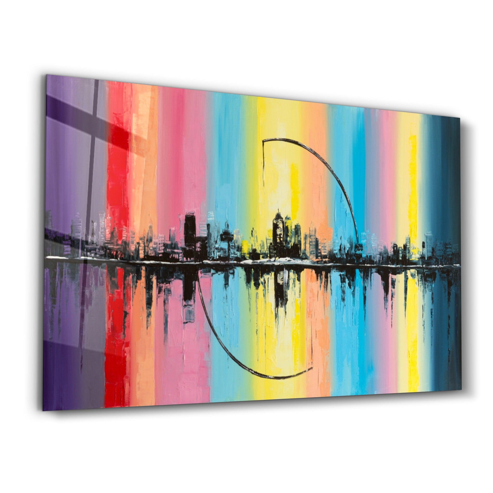 CityLine | Glass Wall Art - ArtDesigna Glass Printing Wall Art