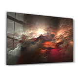 SkyFire | Glass Wall Art