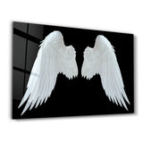 Angel Wings | Glass Wall Art