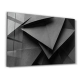Black Paper | Glass Wall Art