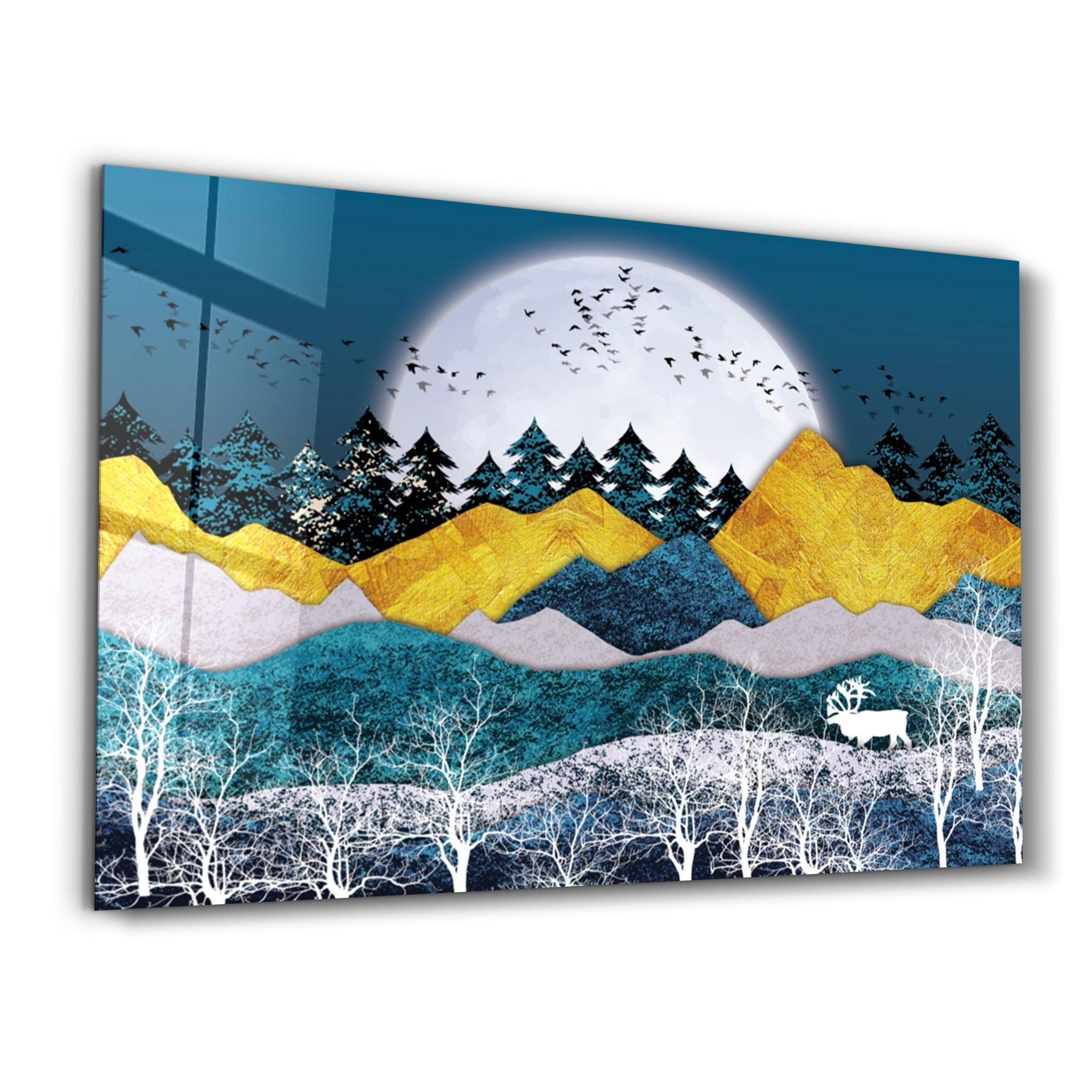 Cute Forest2 | Glass Wall Art - ArtDesigna Glass Printing Wall Art