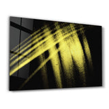 Yellow Pattern | Glass Wall Art