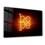 Hope | Glass Wall Art