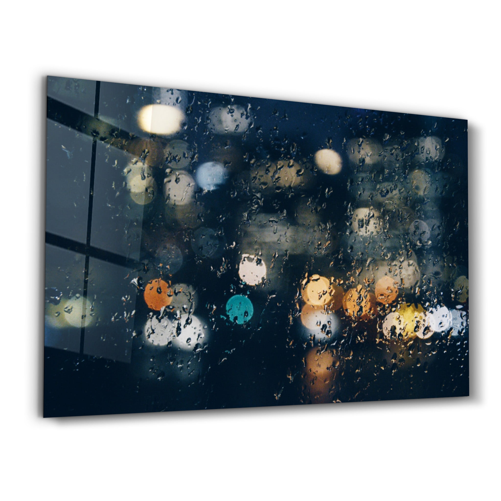 ・"Raindrop Reflection"・Glass Wall Art - ArtDesigna Glass Printing Wall Art