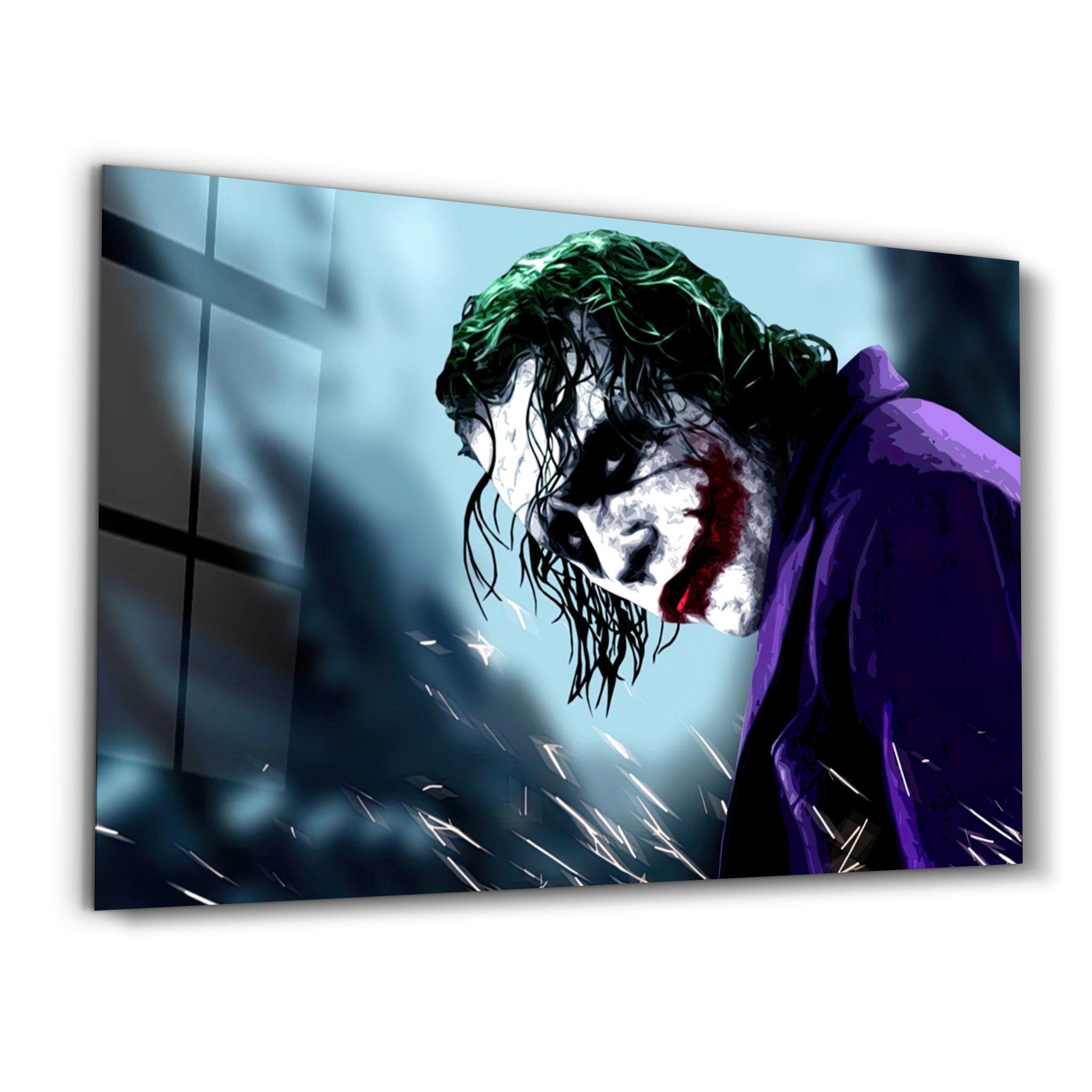 Joker V2 | Glass Wall Art - ArtDesigna Glass Printing Wall Art