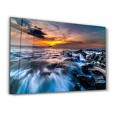 Catch the Sunset | Glass Wall Art