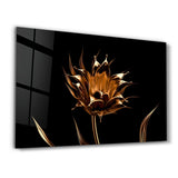 Smooth Flower | Glass Wall Art