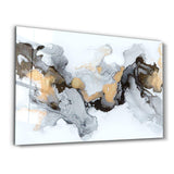 Abstract Wave Pattern | Glass Wall Art