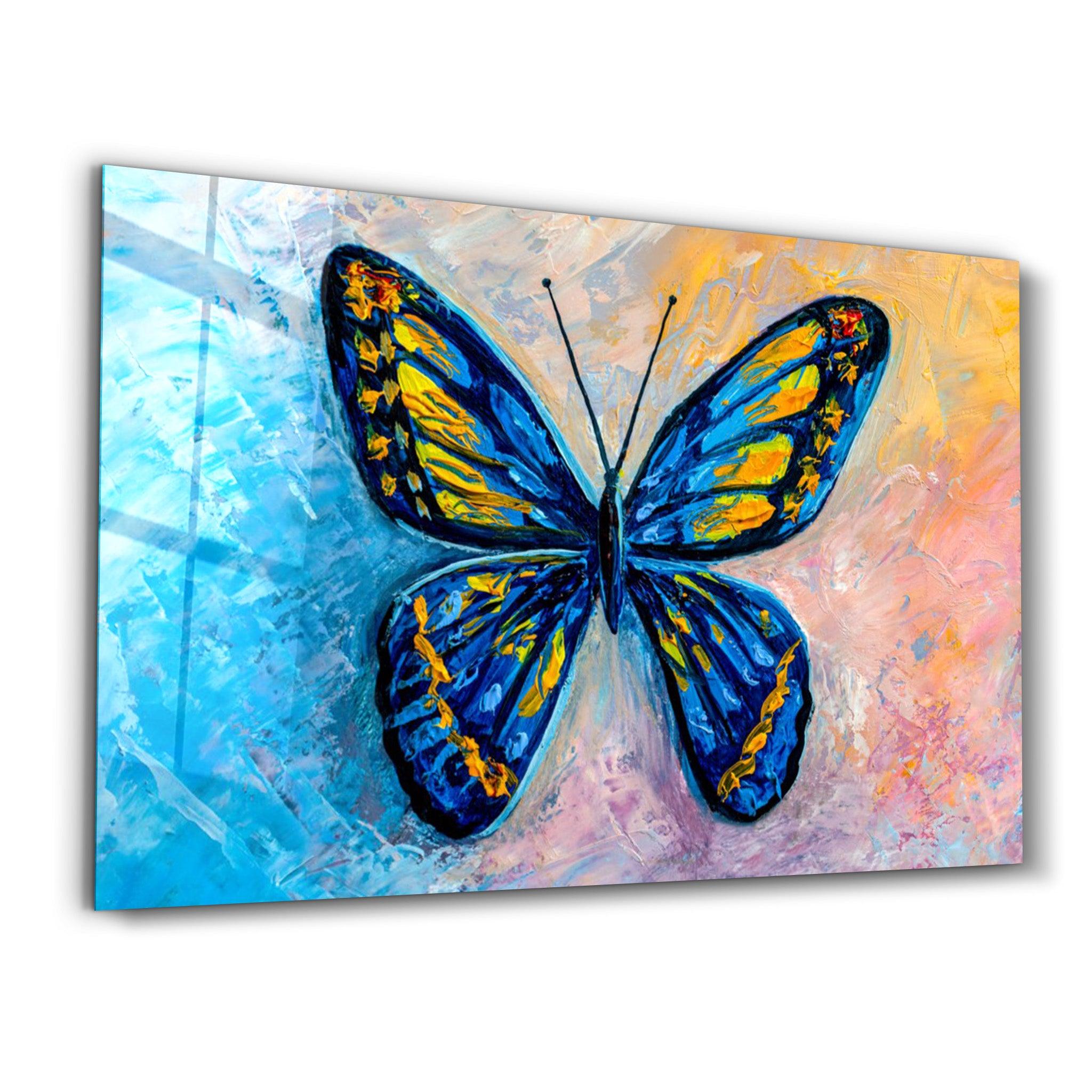 Butterfly 6 | Glass Wall Art - ArtDesigna Glass Printing Wall Art