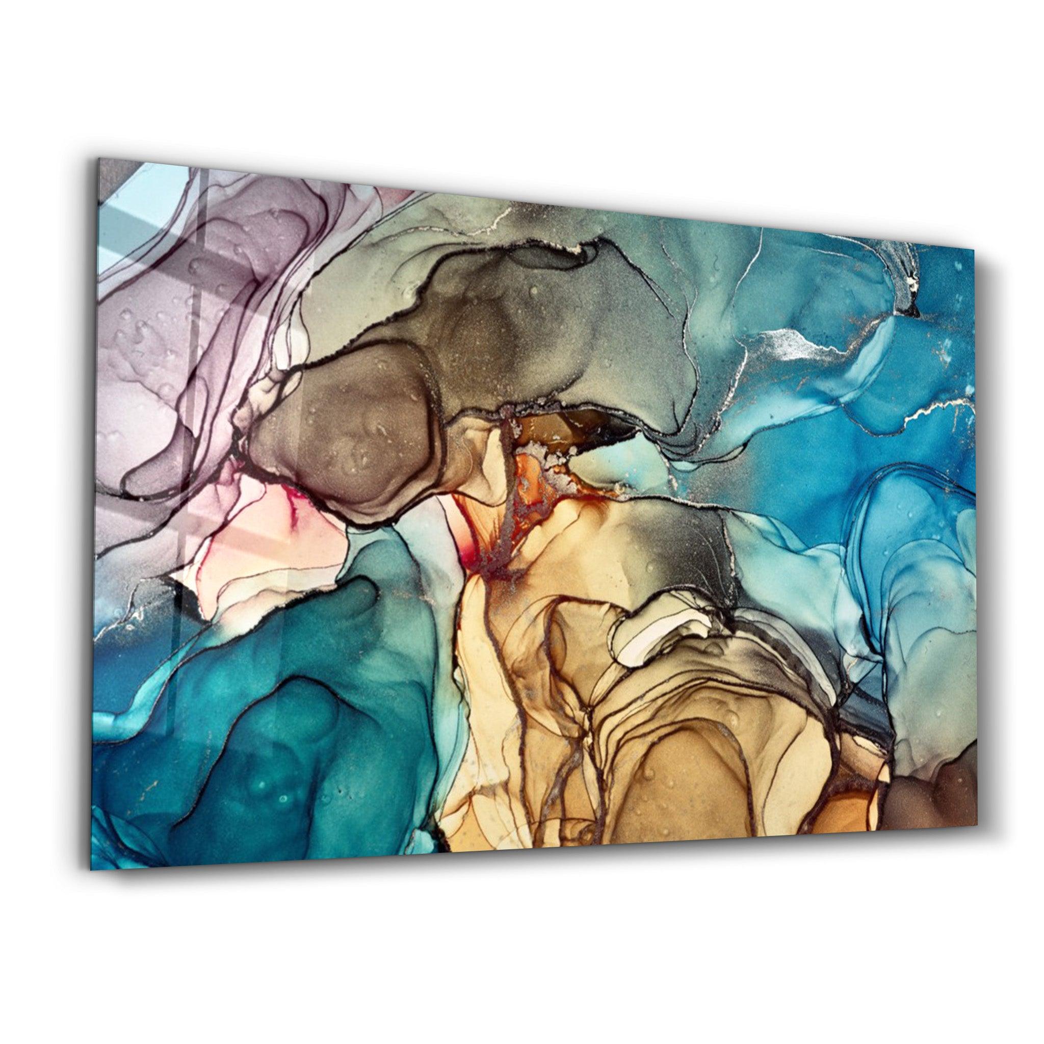 ・"Marble Design 2"・Glass Wall Art - ArtDesigna Glass Printing Wall Art