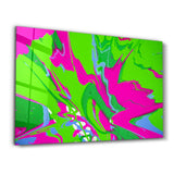 Abstrakte Form V2 – Glasbild