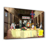 The Last Supper - Cartoons | Glass Wall Art
