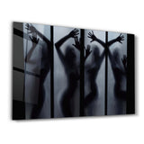 Naked | Glass Wall Art