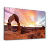 Delicate Arch | Designer's Collection Glass Wall Art