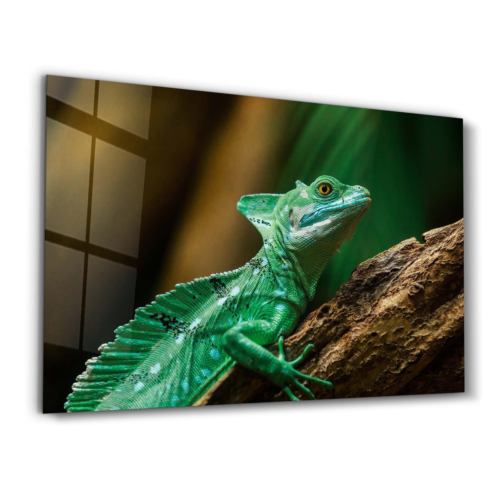 Wild Green | Glass Wall Art - ArtDesigna Glass Printing Wall Art