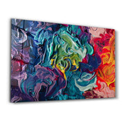 Dance of Oil Paints | Glass Wall Art - ArtDesigna Glass Printing Wall Art
