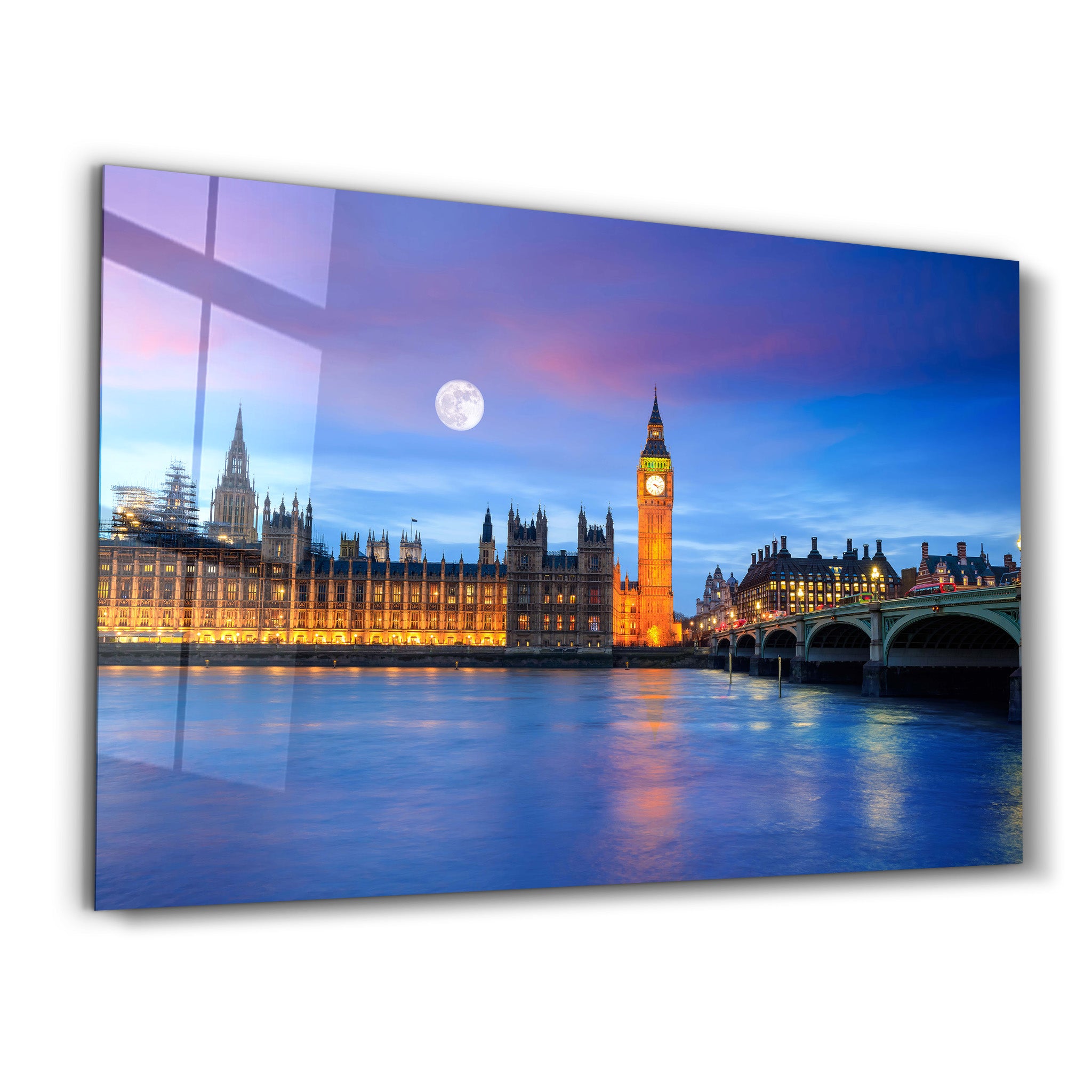 ・"London Skyline - UK"・Glass Wall Art - ArtDesigna Glass Printing Wall Art