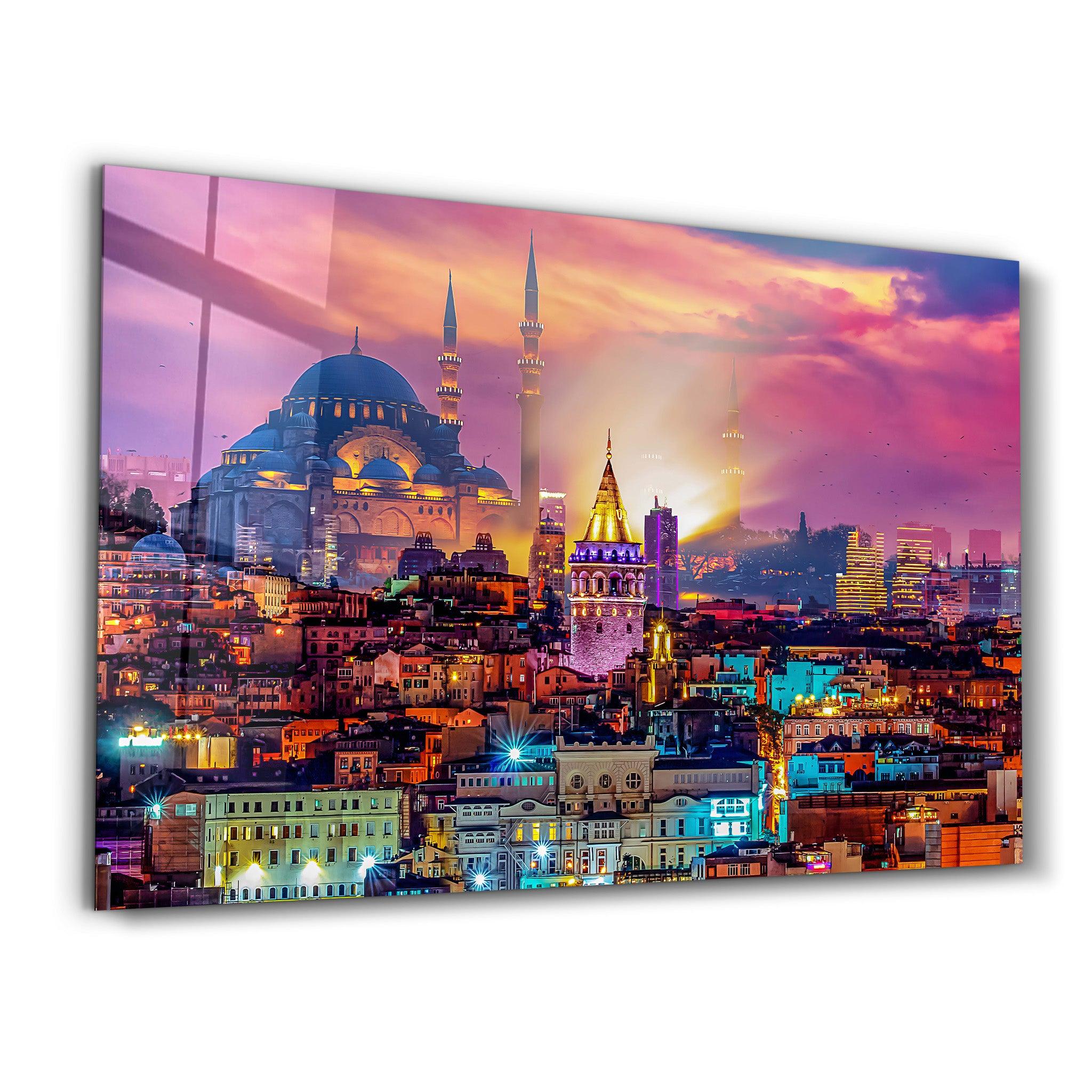 Istanbul - Turkey | Glass Wall Art - ArtDesigna Glass Printing Wall Art