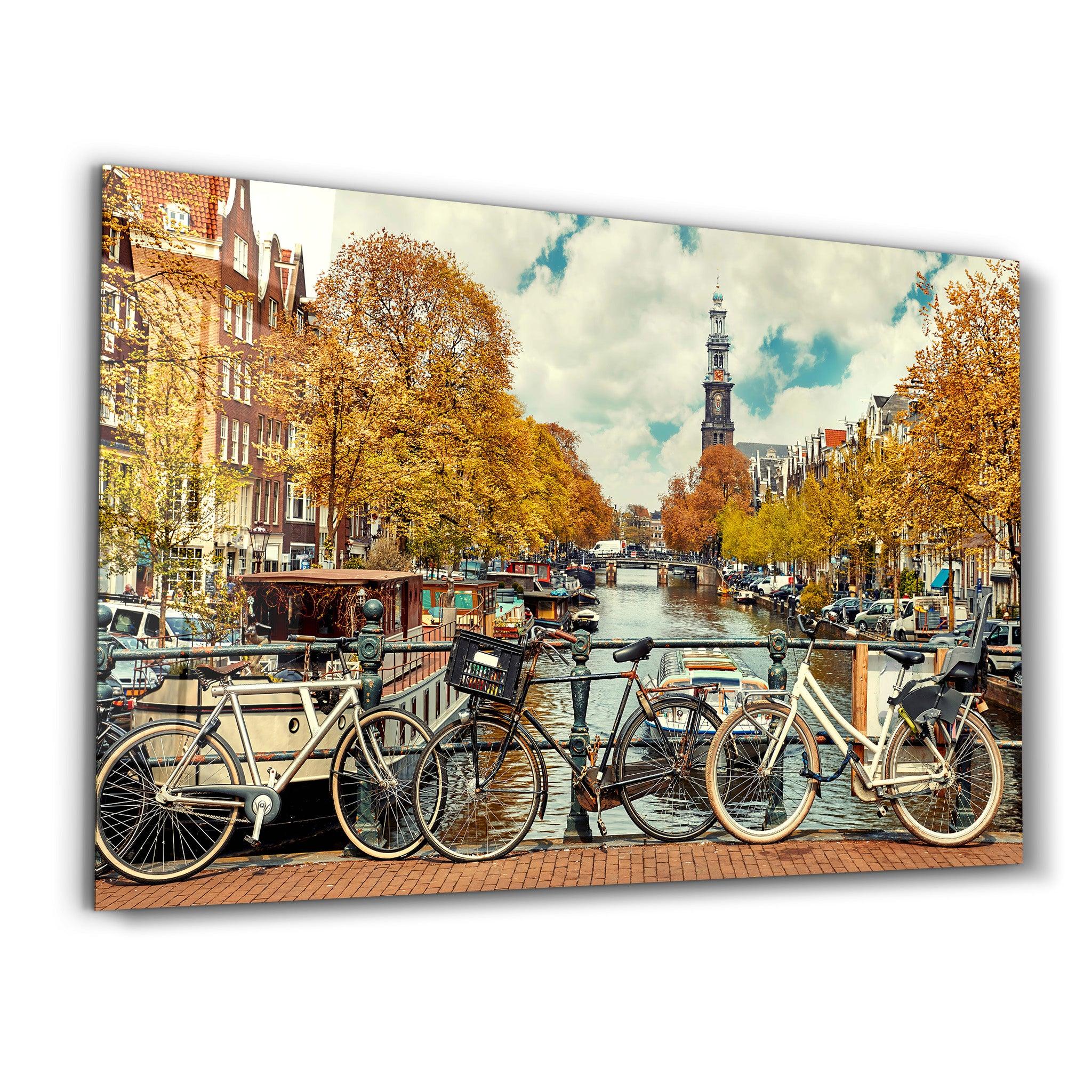 Amsterdam | Glass Wall Art - ArtDesigna Glass Printing Wall Art