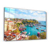 Old Town, Antalya, Turkey | Glass Wall Art