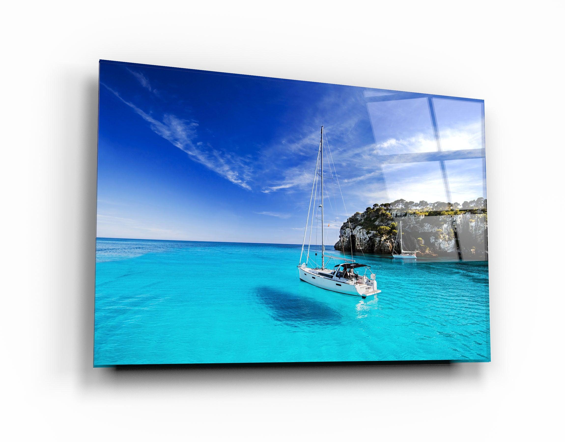 On The Water | Glass Printing Wall Art - ArtDesigna Glass Printing Wall Art