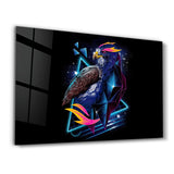 Falcon Neo | Glass Wall Art