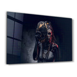 African MakeUp 2 | Glass Wall Art