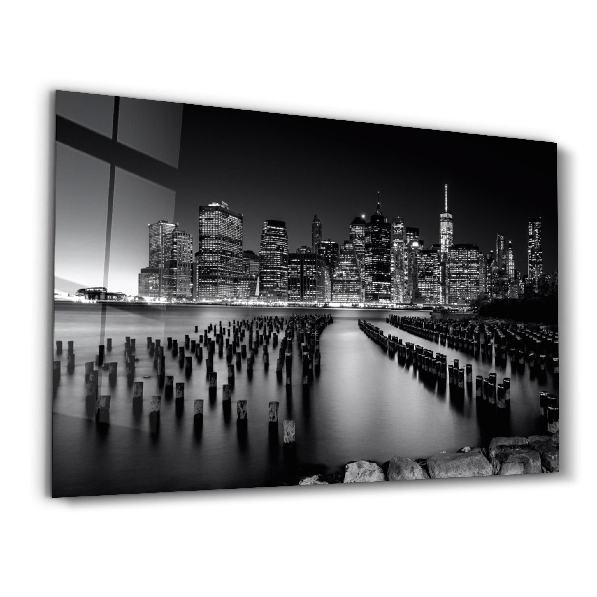 Brooklyn Bridge Park | Glass Wall Art - ArtDesigna Glass Printing Wall Art