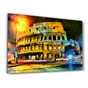 Rome Colosseum | Glass Wall Art - ArtDesigna Glass Printing Wall Art