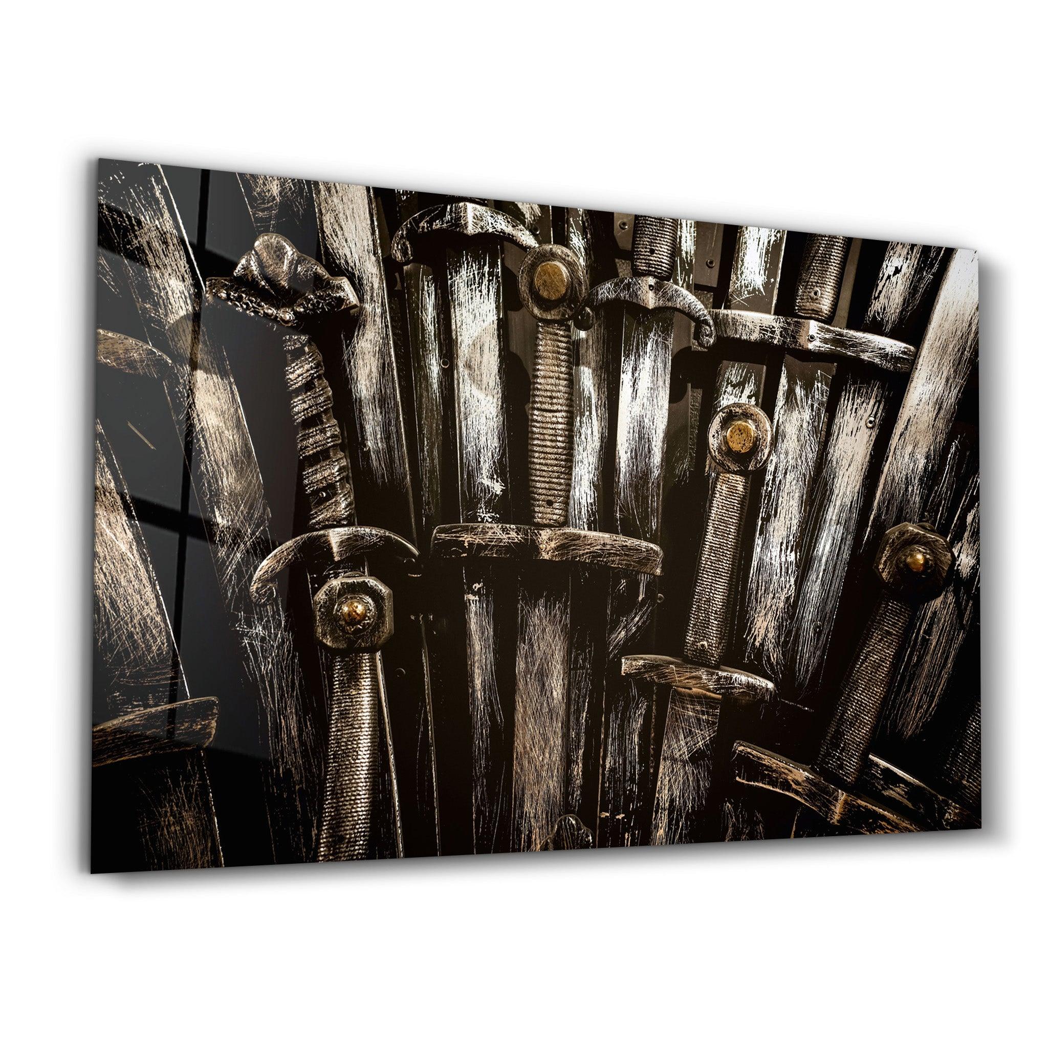 Swords | Glass Wall Art - ArtDesigna Glass Printing Wall Art