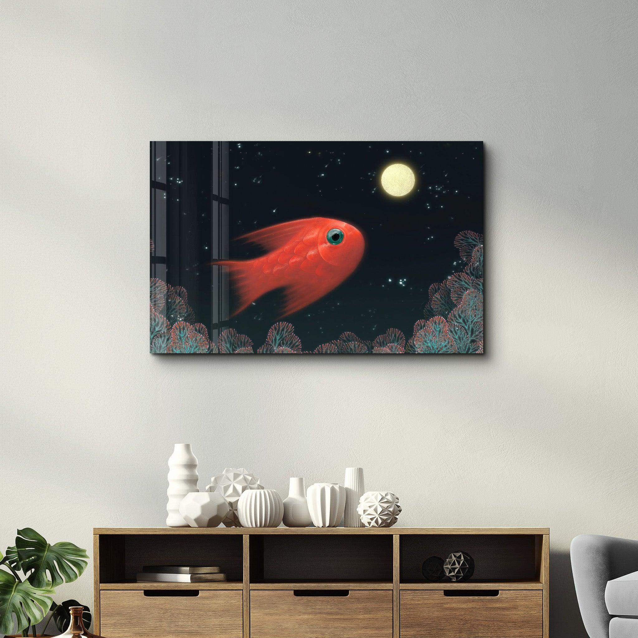 Aquarium Fish | Glass Wall Art - ArtDesigna Glass Printing Wall Art