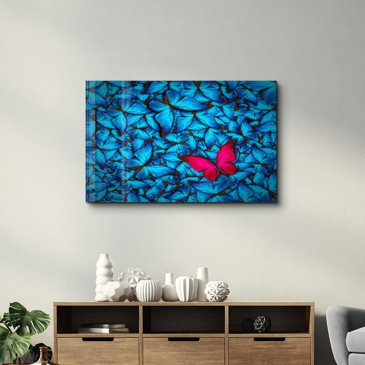 ・"Butterfly 1"・Glass Wall Art - ArtDesigna Glass Printing Wall Art