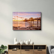 Pier 12 | Glass Wall Art - Artdesigna