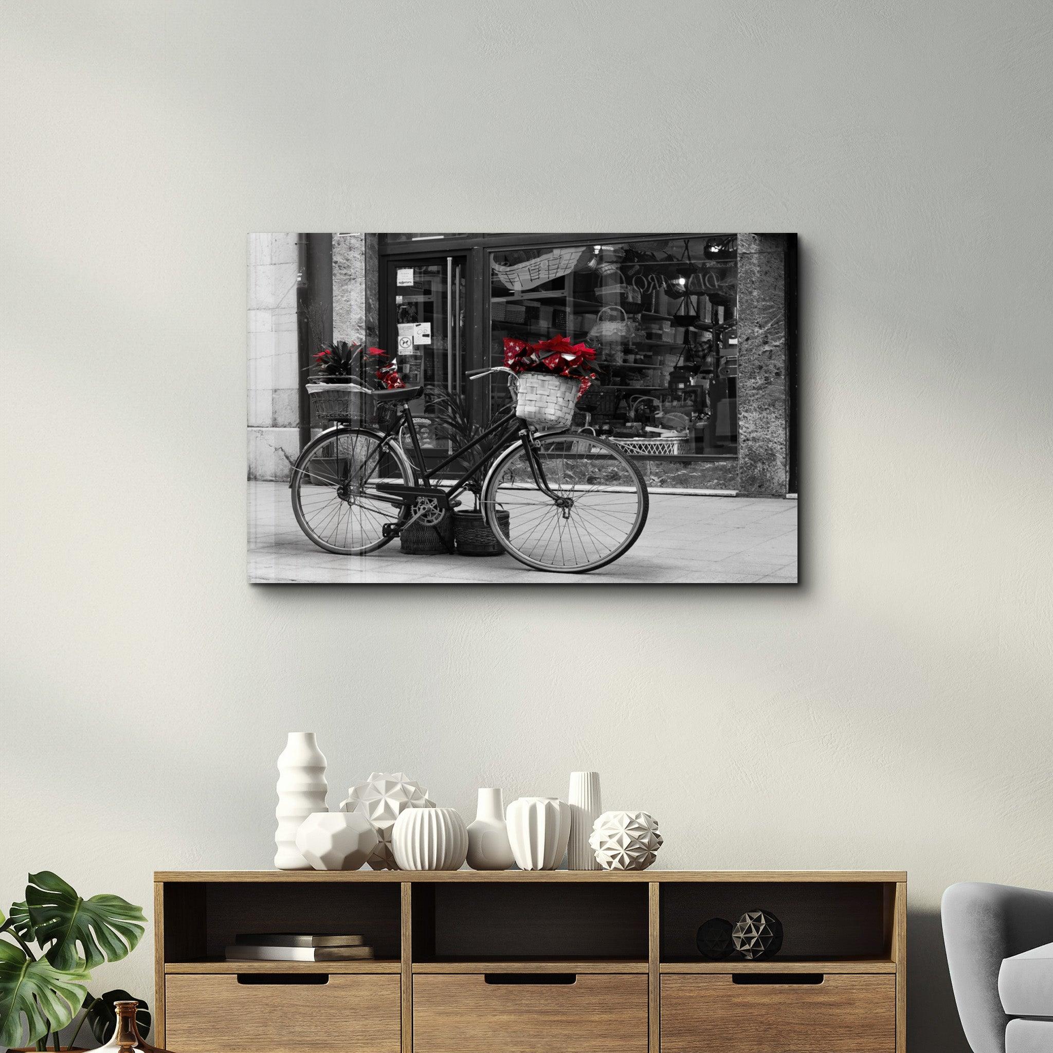 Bicycle | Glass Wall Art - ArtDesigna Glass Printing Wall Art