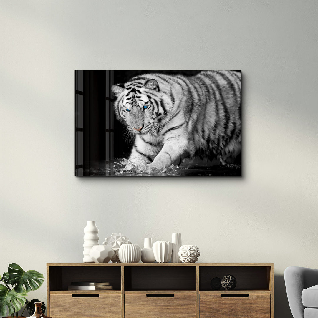 ・"Tiger 2"・Glass Wall Art - ArtDesigna Glass Printing Wall Art