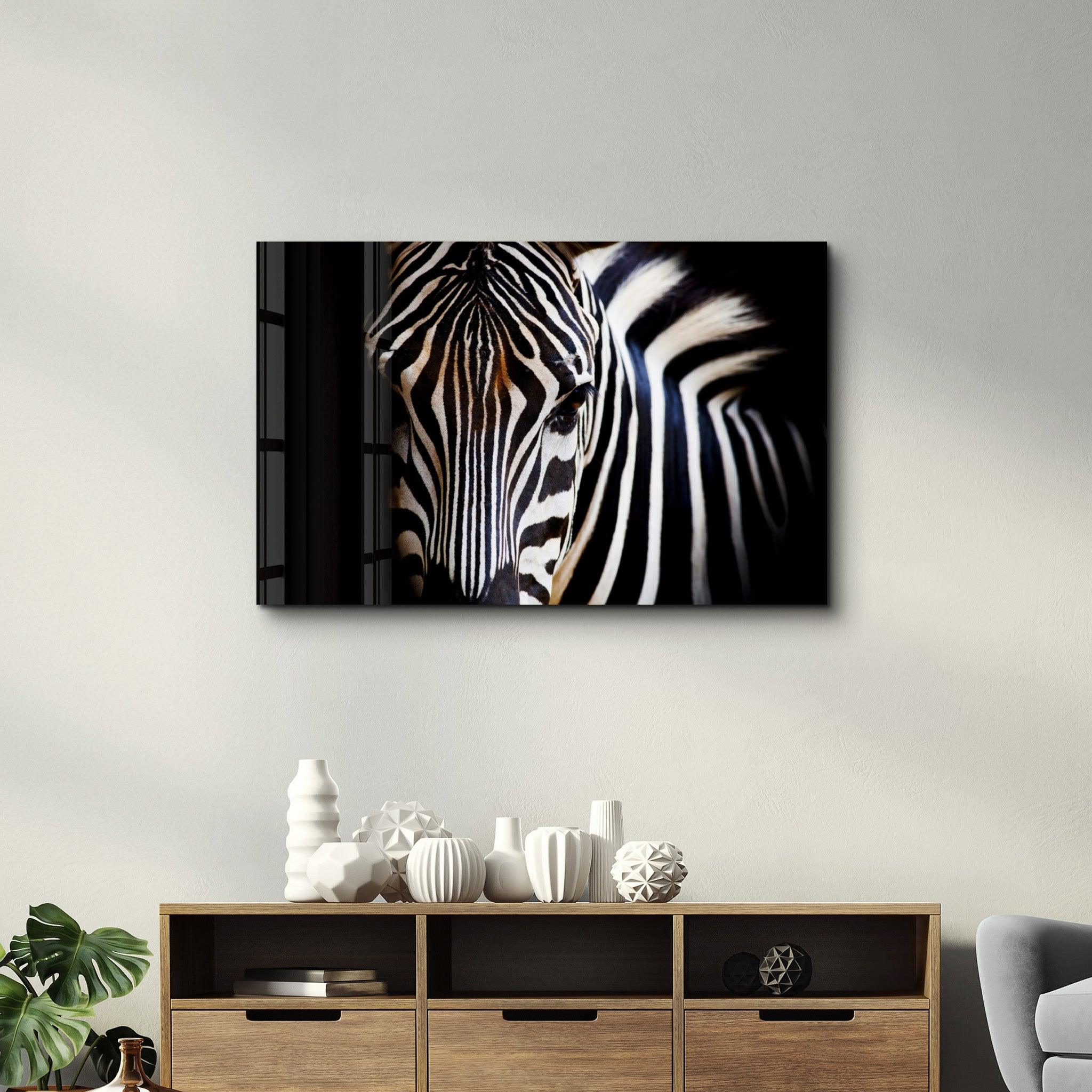 Zebra | Glass Wall Art - ArtDesigna Glass Printing Wall Art